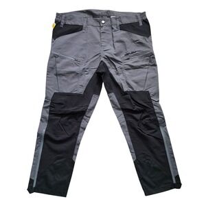 Ski-Doo 2XL Gray Black Snow Pants‎ Outdoor Work Utility
